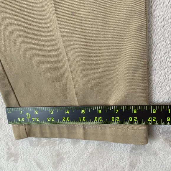 Dickies Men 874 Flex Original Fit Khaki Pants 32x30 Tan Workwear Straight Casual - Picture 4 of 12
